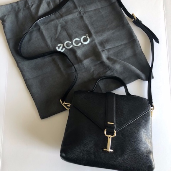 Ecco Shoes Crossbody Leather Bag - Picture 1 of 7